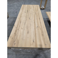 Eiken paneel doorgaande lamel 20 mm